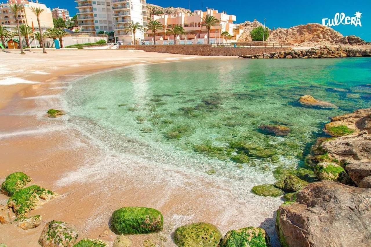 Fantastico Apartamento Faro De Cullera A Primera Linea Mar Abierto Playa De Los Olivos Экстерьер фото