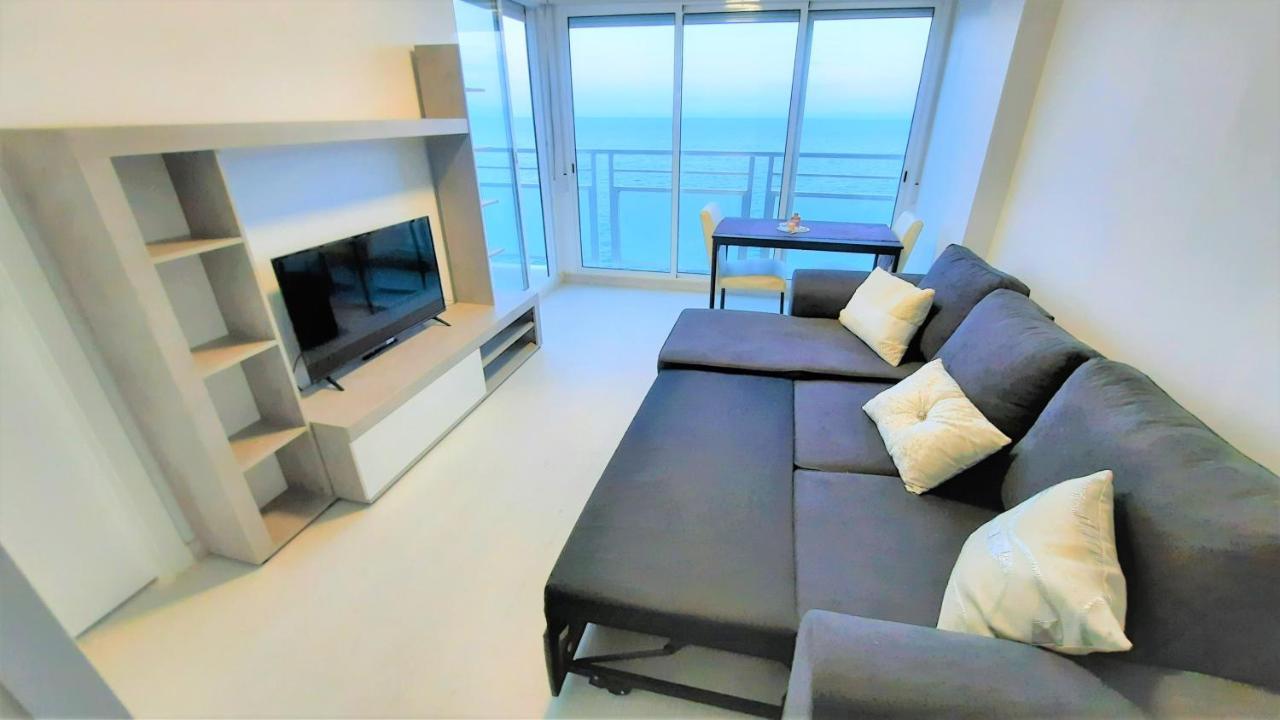 Fantastico Apartamento Faro De Cullera A Primera Linea Mar Abierto Playa De Los Olivos Экстерьер фото
